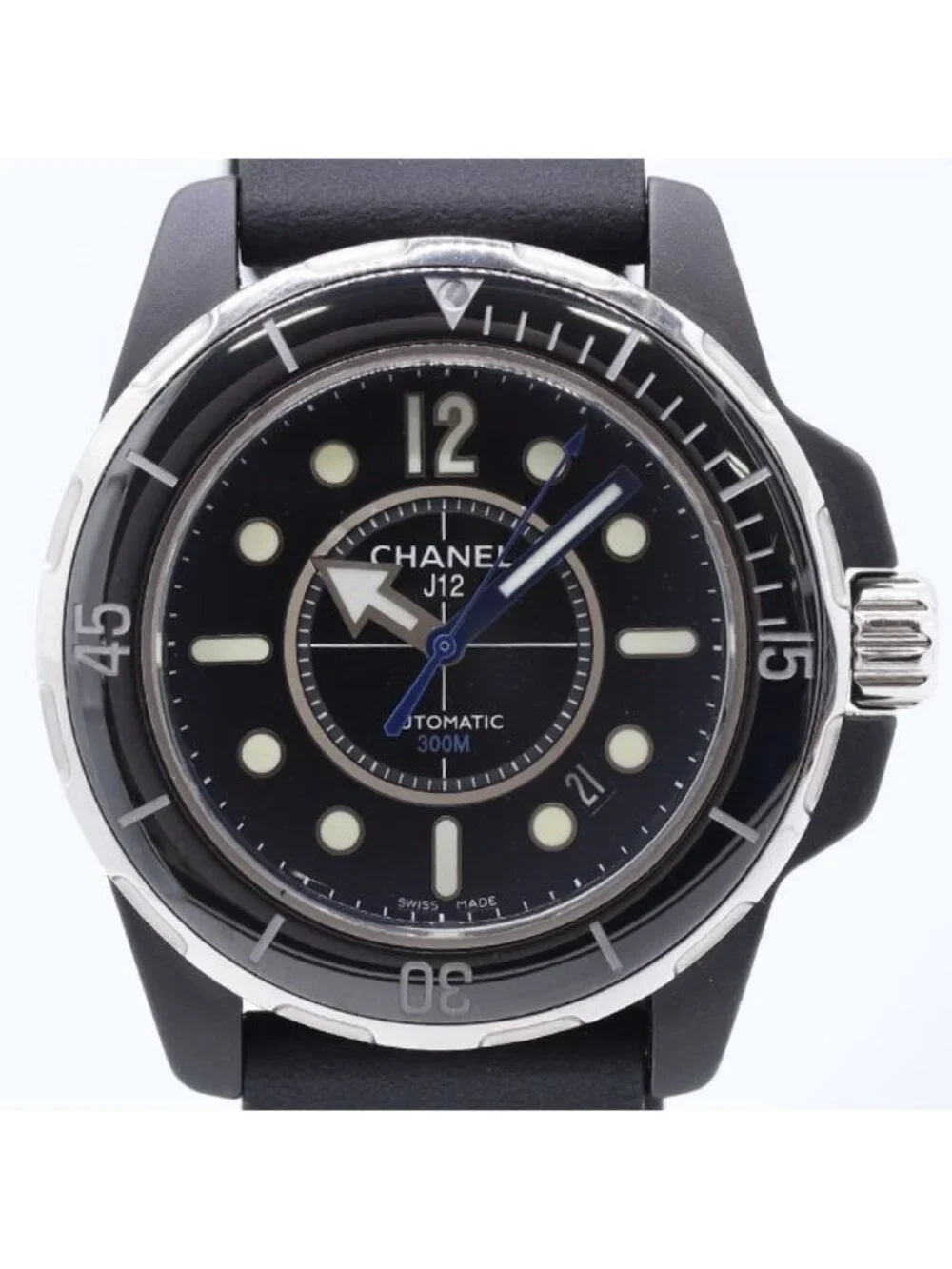 Chanel Marine Automatic Date Black Dial Watch